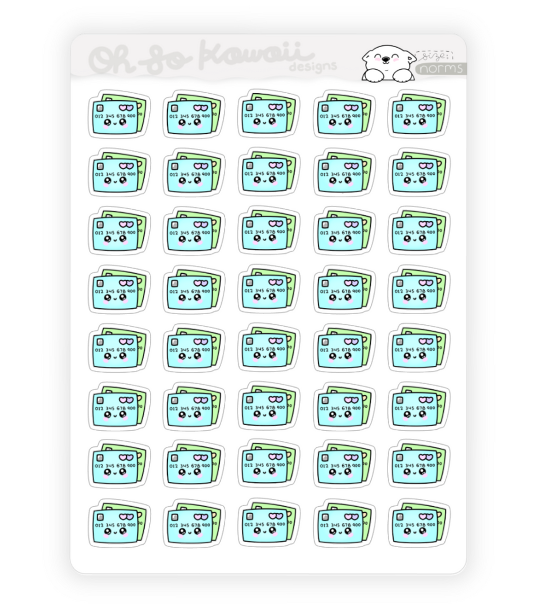 Credit Card – Ohsokawaiidesigns
